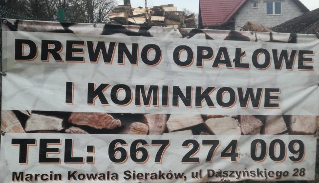 drewno opałowe i kominkowe Sieraków